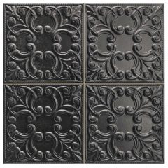 Realonda Tin Tile irron, cooper, zinc 44x44cm csempe