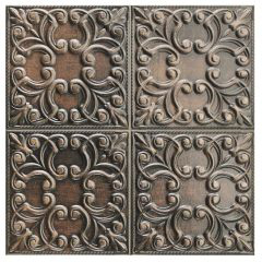 Realonda Tin Tile irron, cooper, zinc 44x44cm csempe