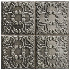 Realonda Tin Tile black44x44 cm csempe