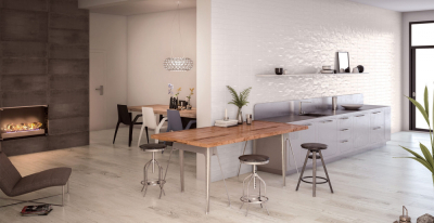 Tau Maiolica aquamarine fényes, égszínkék 7,5x30cm fényes csempe