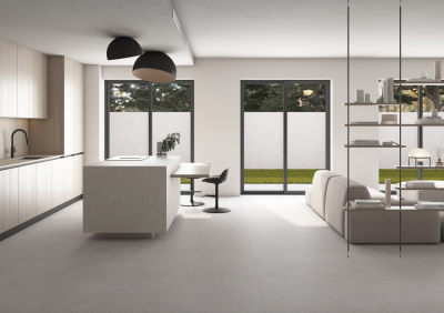 Tau Sassy Cream, greige, silver, terracota, white 90x90cm matt padló