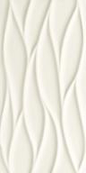 Tubadzin-Arte All In White STR 6 csempe 23,7x7,8 cm