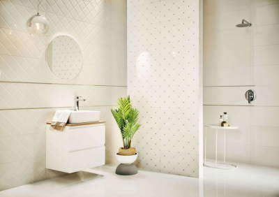Tubadzin-Arte Blanca Bar white 23,7x7,8 cm csempe