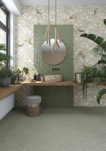 Vives Niza Assenza -R beige 20x20cm matt dekorlap