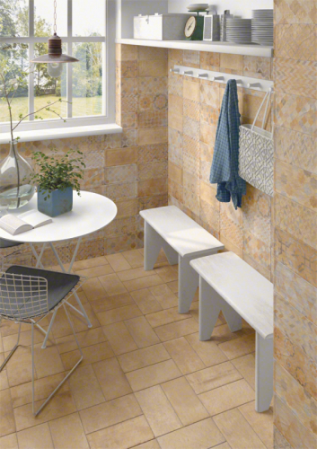 Vives Laverton Téglalap mintás színes padlólap 14x28cm -bibury multicolor