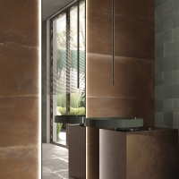AMB_ELEMENT_CORTEN_EMERALD_GRID_IRON60120_BAGNO0001 MGM Element padlólap