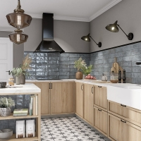 Mainzu cinque terre blu 10x30cm konyha hátfal csempe,rusztikus stílus Mainzu Cinque Terre 10x30cm csempe 