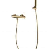 bdm039-5oc Imex Monza szálcsiszolt arany csaptelepek