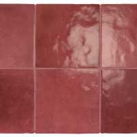 Equipe Artisan Burgundy 13,2×13,2 cm csempe – mélyvörös és világos árnyalatok Equipe Equipe Artisan – prémium fényes csempe komplett rendszerrel