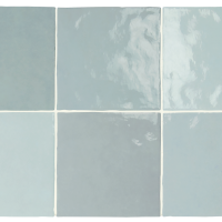 Equipe Artisan Aqua 13,2×13,2 cm csempe – tengerkék árnyalatokkal, fényes mázas Equipe Equipe Artisan – prémium fényes csempe komplett rendszerrel