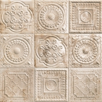 RUSTY CREAM20x20 (M220) 8x8 Mainzú Tin Tile