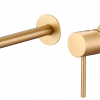 glm039oc Imex Monza szálcsiszolt arany csaptelepek