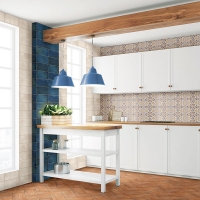 Mainzu catania 15x30 cm konyhai hátfal vintage csempe Mainzú Catania 15x30cm  falicsempe