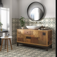 Mainzu Deco Palma 20x20cm mat krém és zöld mintás padlólap fürdőszobába,födre,falra. Mainzu Carino 20x20 cm padlólap