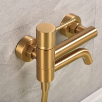 bdm039-4oc-kadtolto Imex Monza szálcsiszolt arany csaptelepek