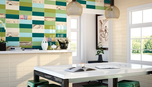 Ape spanyol csempe Loft konyhai csempe